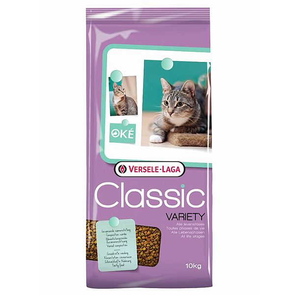 Suha hrana za mačke Versele Laga Classic Variety, 10kg