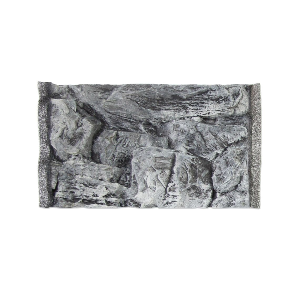 3D Pozadina za akvarij 50x30cm - STENA SIVA