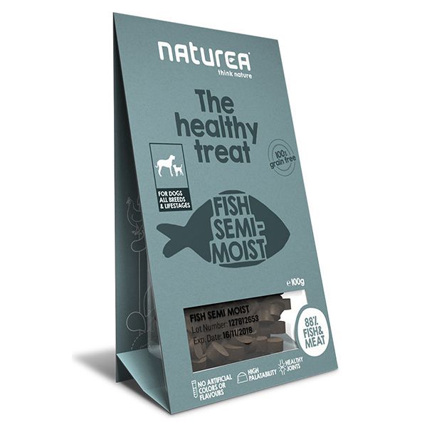 Naturea TREAT - riblji komadi, 100g