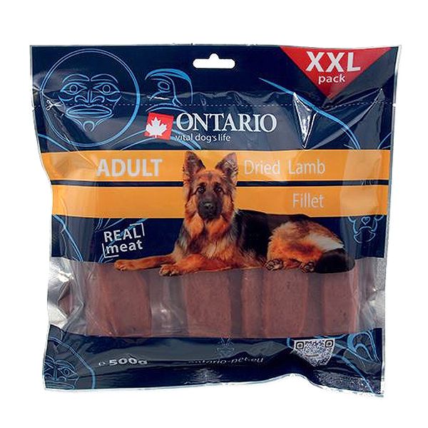 Ontario Snack Dry Lamb Fillet XXL, 500 g