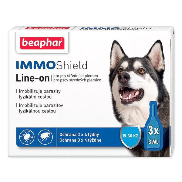 BEAPHAR IMMO SHIELD PAS „M“ 3 x 3ml