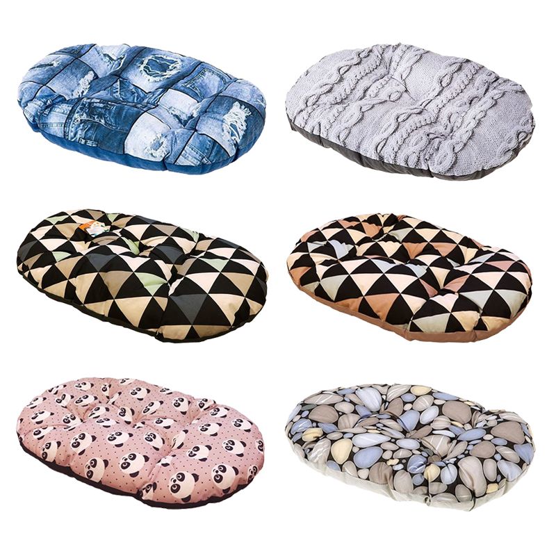 Jastuk za pse RELAX C 78/8 s printom - ovalni, 78 x 50cm