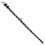 Svjetleći kožni ovratnik s zvjezdicama, crni 21 - 29cm, 12mm