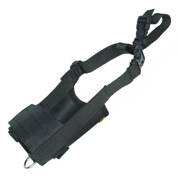 Nylonjska njuška za psa s D prstenom, 25-34cm