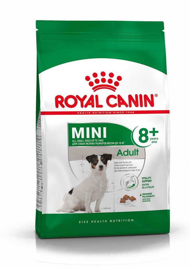 Royal Canin Mini Adult 8+ suho krmivo za odrasle starije pse 8 kg
