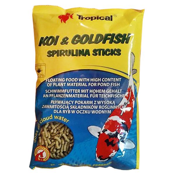 TROPICAL Koi & Goldfish Spirulina Sticks - 1 L