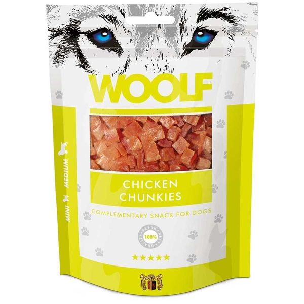 WOOLF Chicken Chunkies 100g