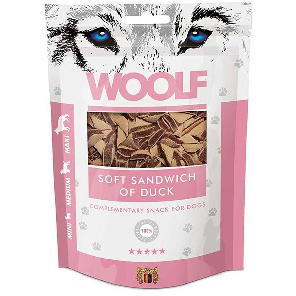 WOOLF Soft Sandwich of Duck 100g