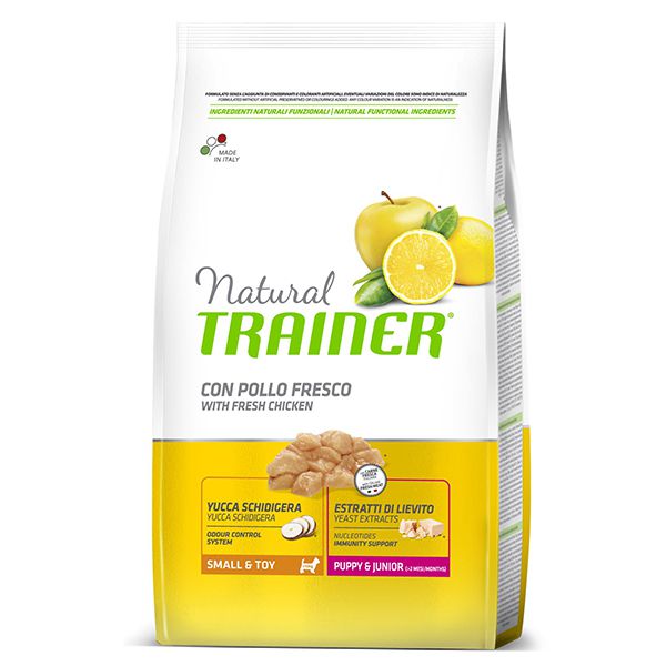 Trainer Natural Small and Toy, Puppy & Junior, piletina 2kg