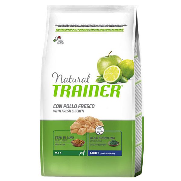 Trainer Natural Adult Maxi, piletina 12kg