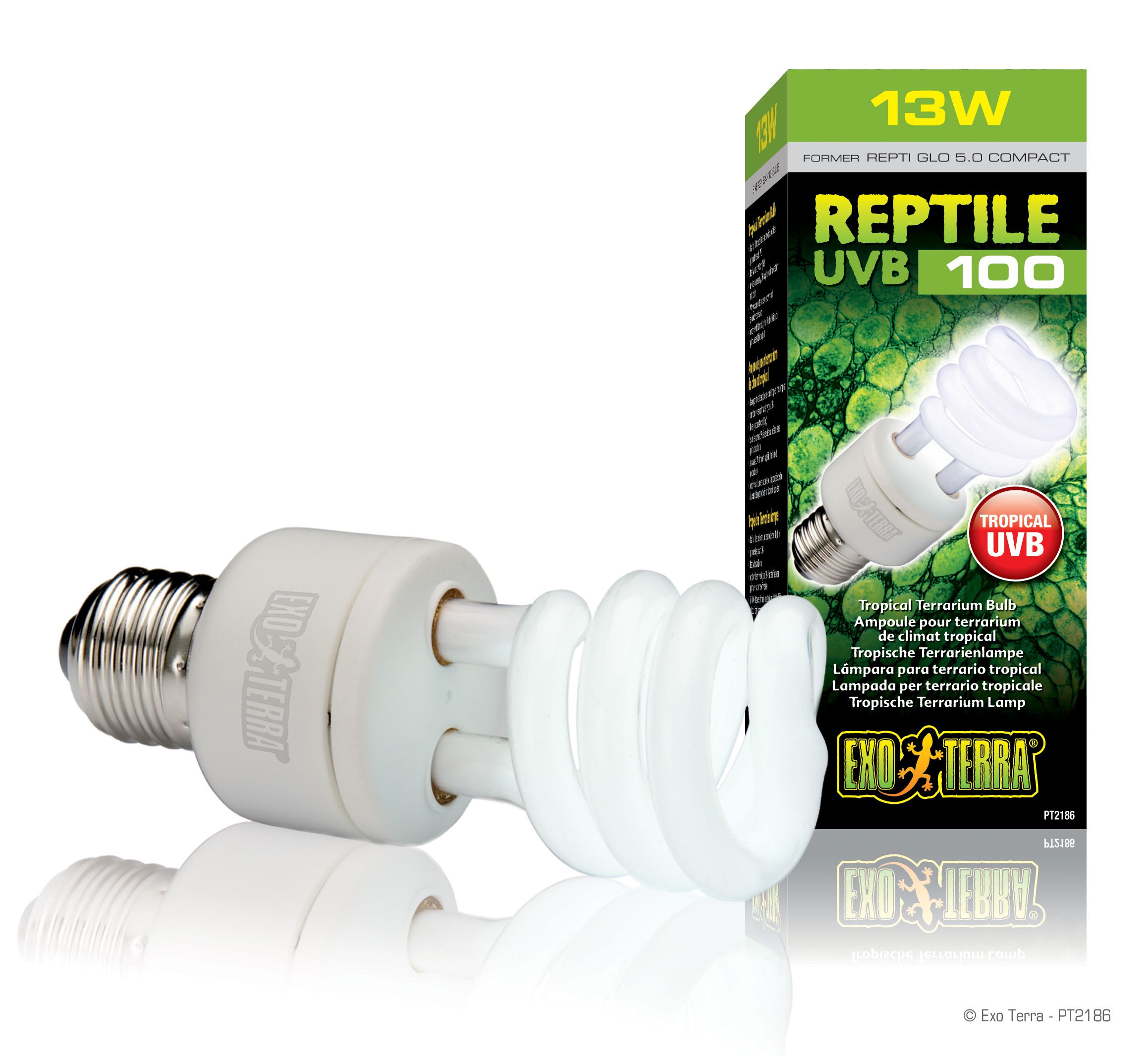 EXOTERRA REPTIL UVB 100 - 13W