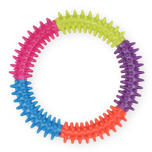 TPR Dental igračka za psa s ispupčenjima - krug, 15cm