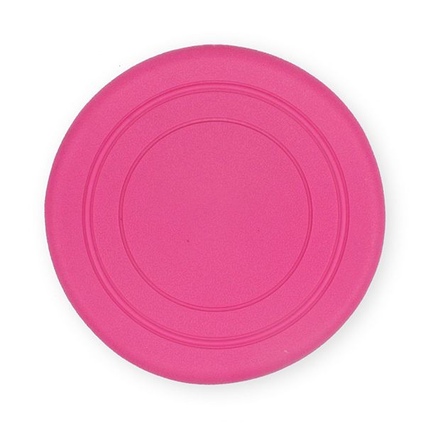 TPR Letjelica za pse od gume - ružičasta, 18cm