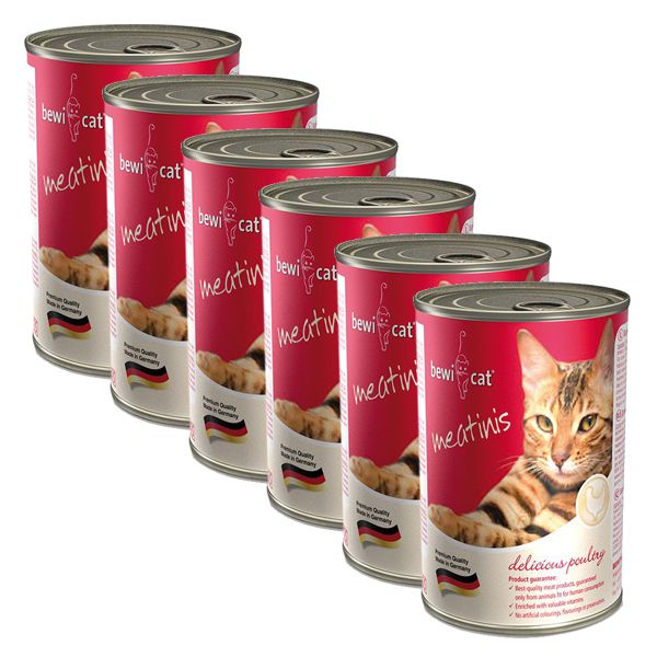 Konzerva BEWI CAT Meatinis PILETINA 6 x 400g
