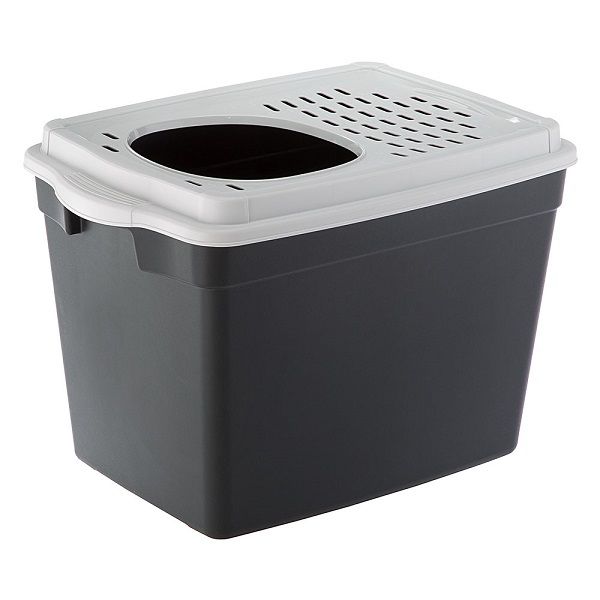 JUMPY WC za mačke - crna