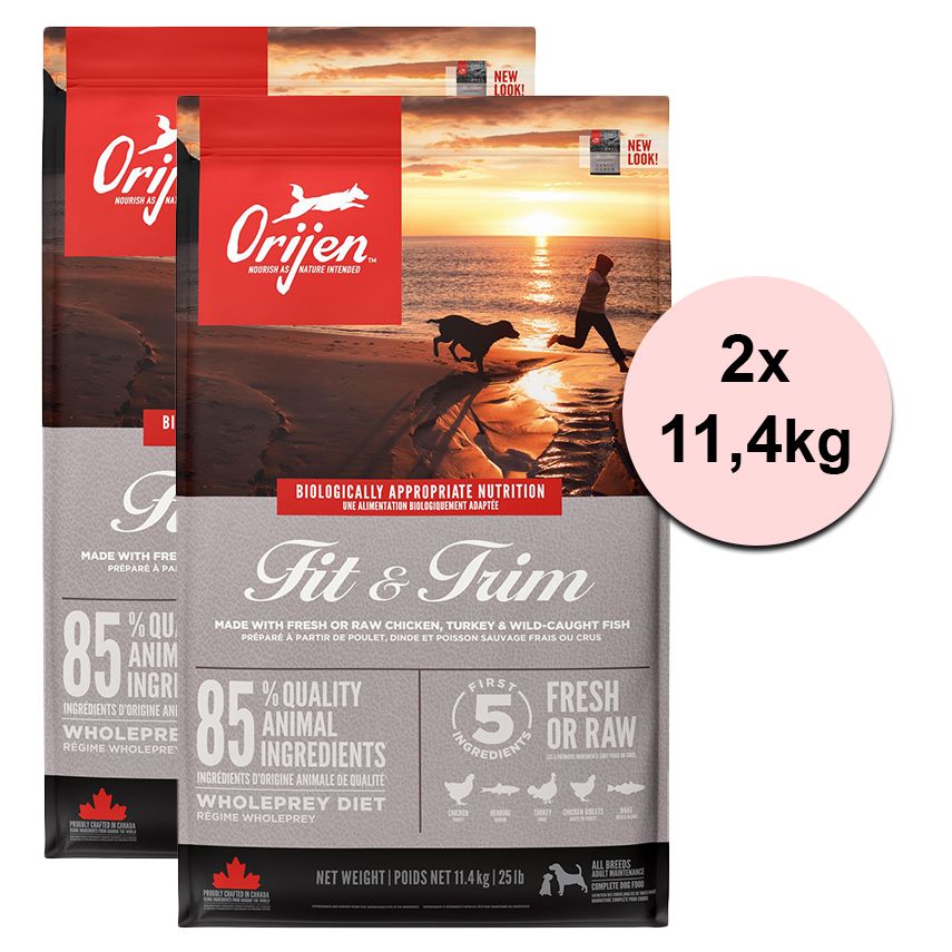 Orijen FIT & TRIM 2 x 11,4kg