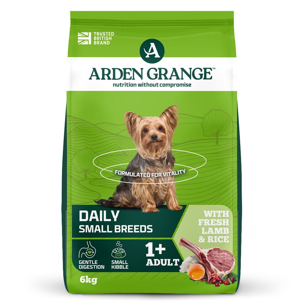 ARDEN GRANGE Adult Mini rich in fresh lamb & rice 6 kg