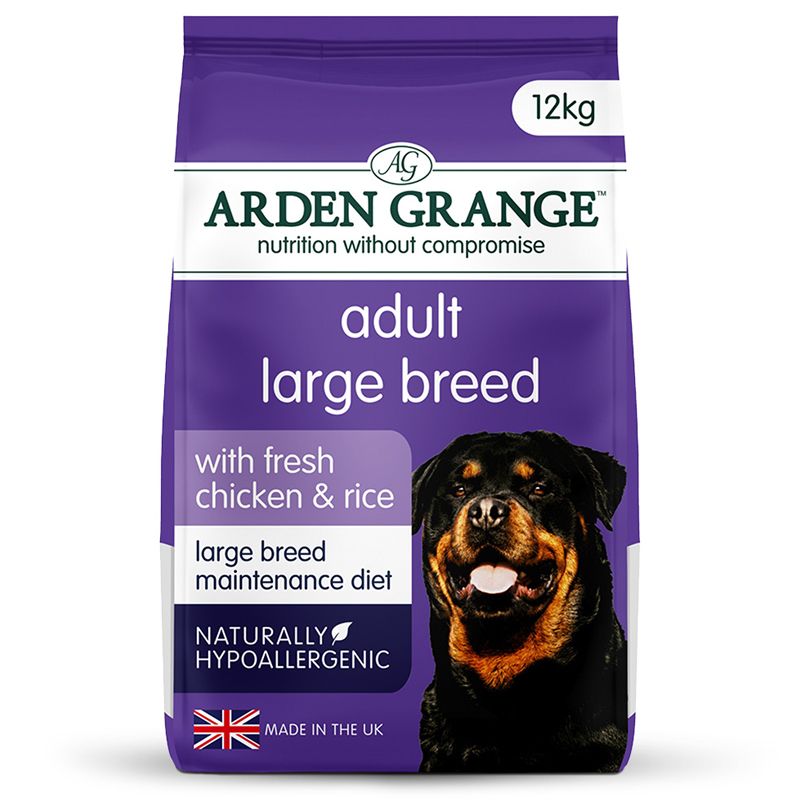 ARDEN GRANGE Adult Large Breed with fresh chicken & rice 12 kg