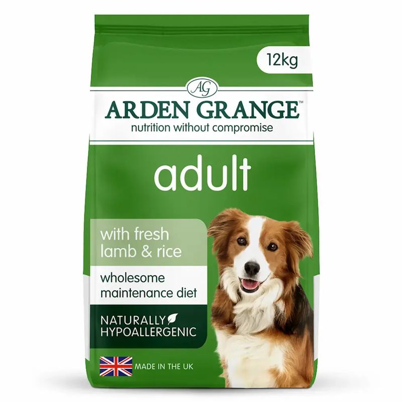 ARDEN GRANGE Adult rich in fresh lamb & rice 12 kg