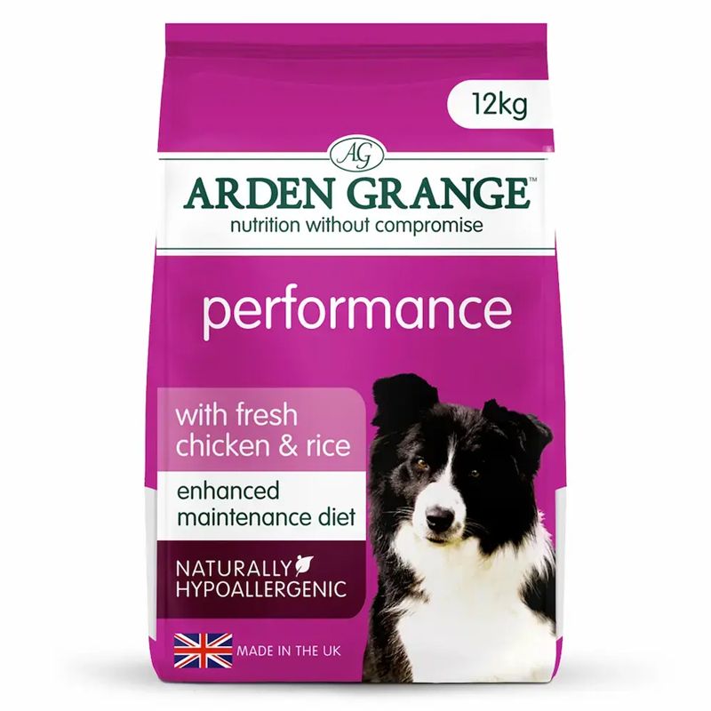 ARDEN GRANGE Performance with fresh chicken & rice 12 kg