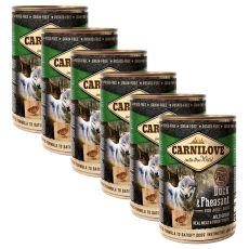 Carnilove Wild Meat Duck & Pheasant 6 x 400 g