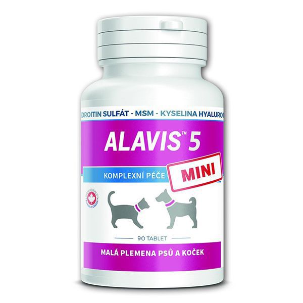 ALAVIS 5 MINI Zajednički pripravak za pse i mačke - 90 tbl