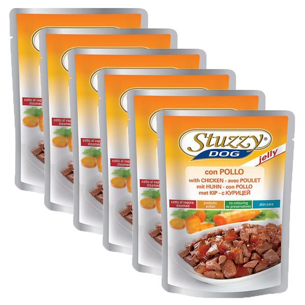 Stuzzy Dog - piletina u želeu, 6 x 100 g