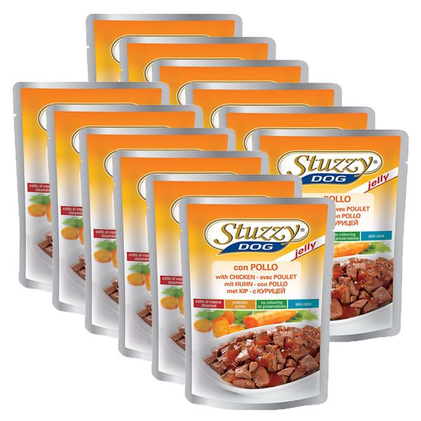 Stuzzy Dog - piletina u želeu, 12 x 100 g