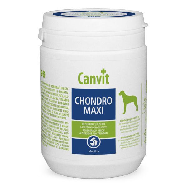 Canvit Chondro Maxi - tablete za poboljšanje pokretljivosti 166 tbl. / 500 g
