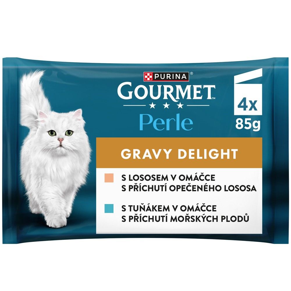 Kapsice GOURMET PERLE Gravy Delight - riba, 4 x 85 g