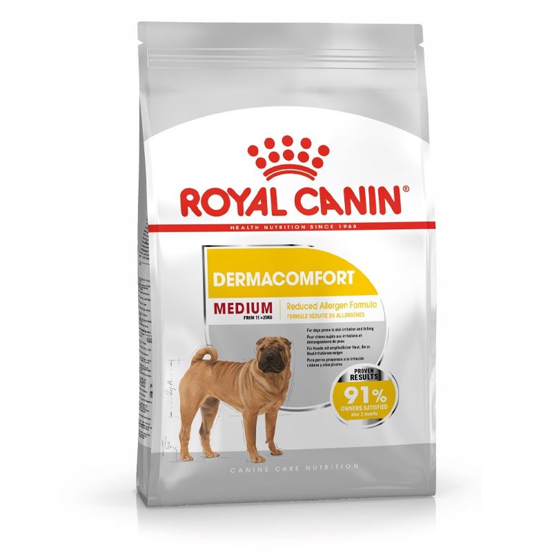 ROYAL CANIN Medium Dermacomfort suho krmivo za srednje pse s problemima s kožom 3 kg