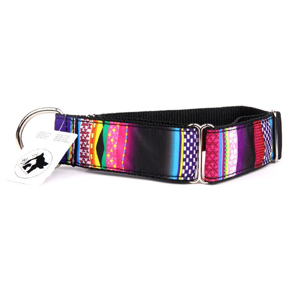 Poluprivlačni ovratnik Greyhound s uzorkom 4 cm x 36 - 50 cm