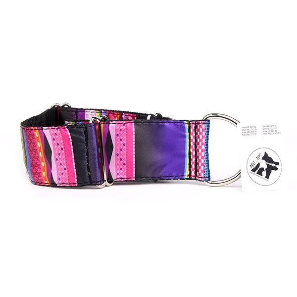 Poluprivlačni ovratnik Greyhound s uzorkom 5 cm x 33 - 53 cm