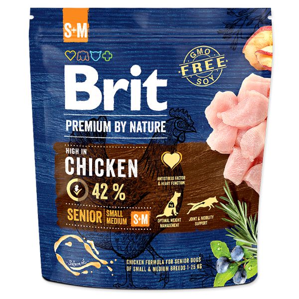 Brit Premium by Nature Senior Small and Medium 1 kg