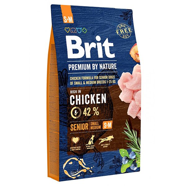 Brit Premium by Nature Senior Small and Medium 8 kg