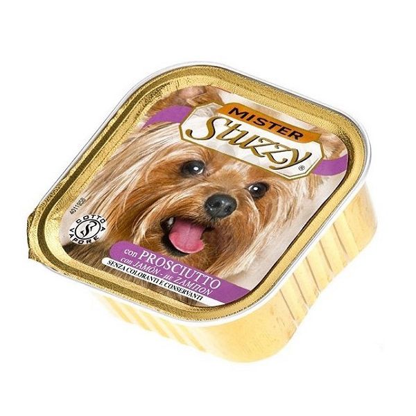 Posudica Mister STUZZY Dog - šunka, 150g
