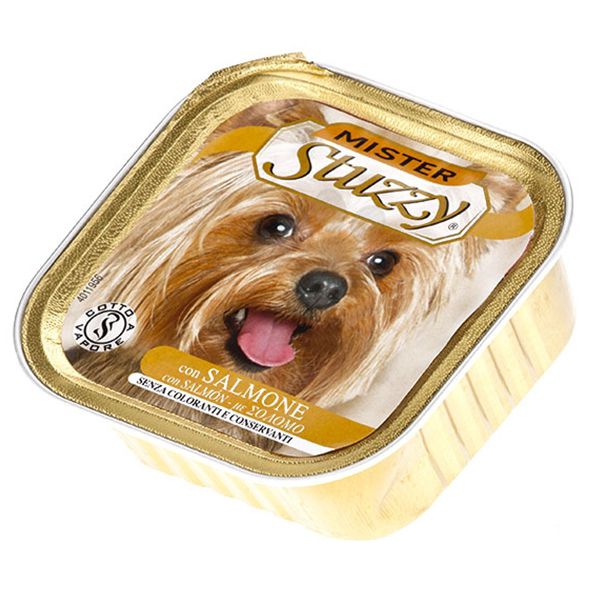 Posudica Mister STUZZY Dog - losos, 150 g