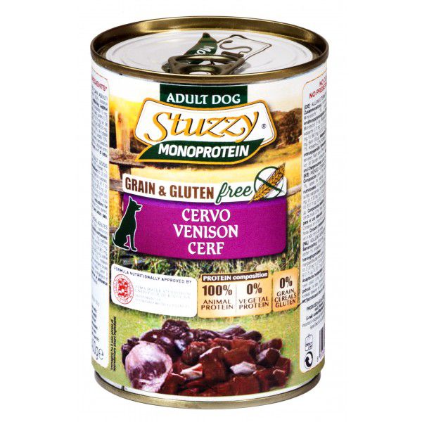 Konzerva STUZZY Dog Monoprotein - divljač, 400g