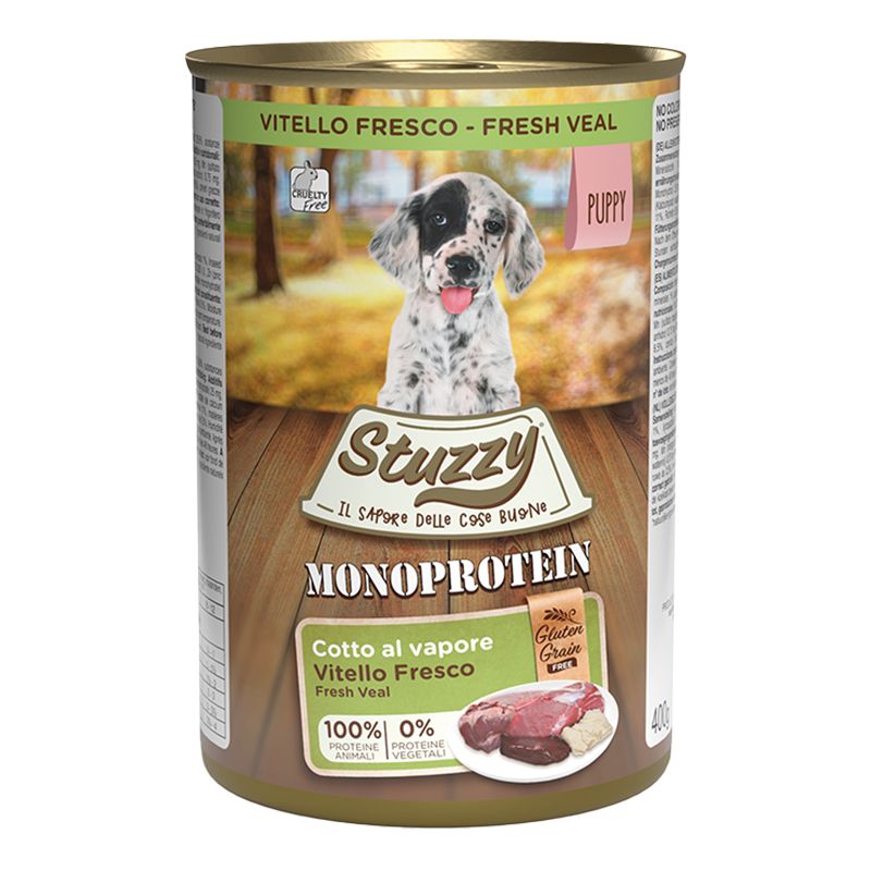Konzerva STUZZY Puppy Monoprotein - teleće, 400g