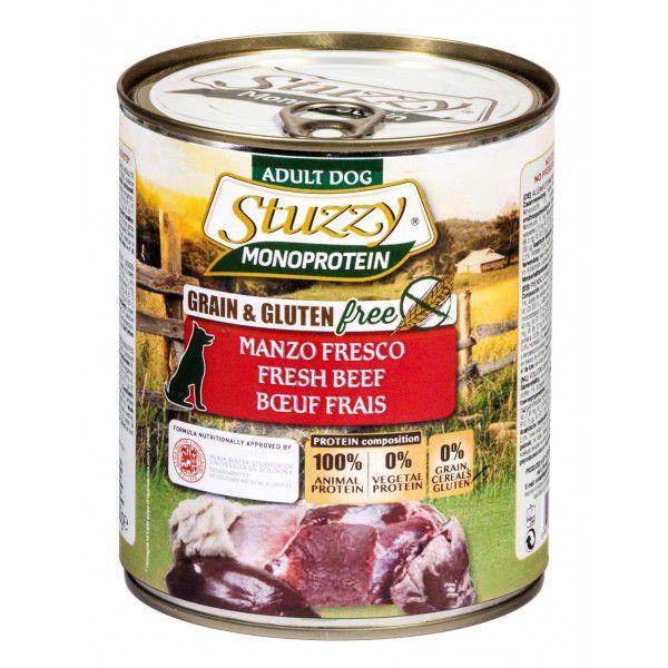 Konzerva STUZZY Dog Monoprotein - govedina, 800g