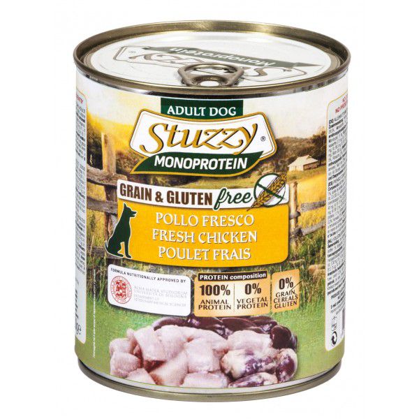 Konzerva STUZZY Dog Monoprotein - piletina, 800g