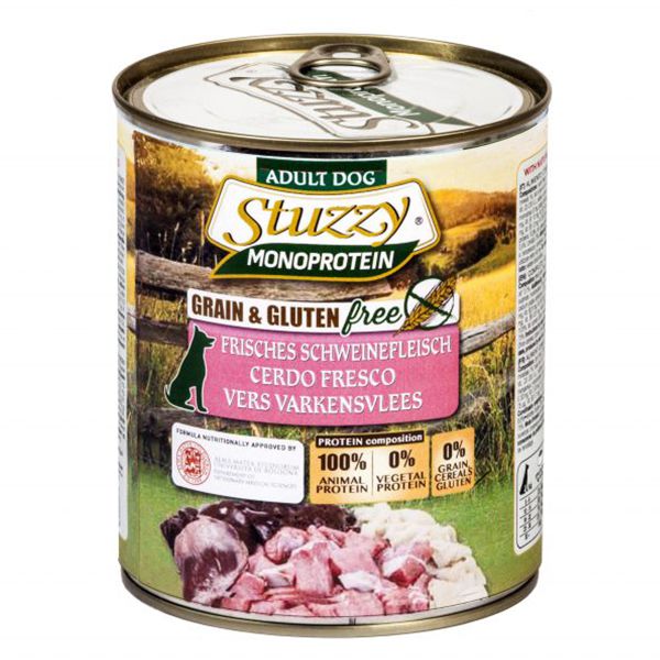 Konzerva STUZZY Dog Monoprotein - svinjetina, 800g