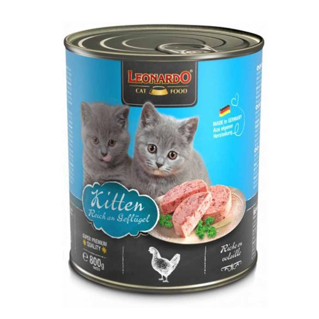 Konzerve za mačiće Leonardo Kitten 800 g