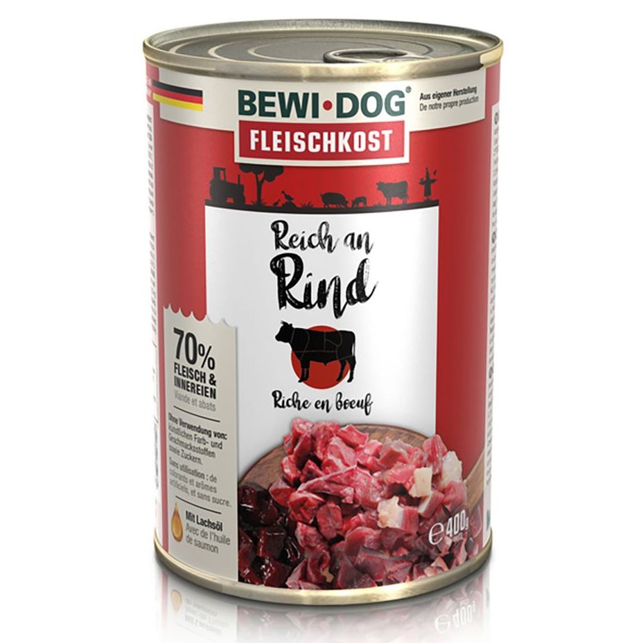 BEWI DOG konzerva – Govedina, 400 g