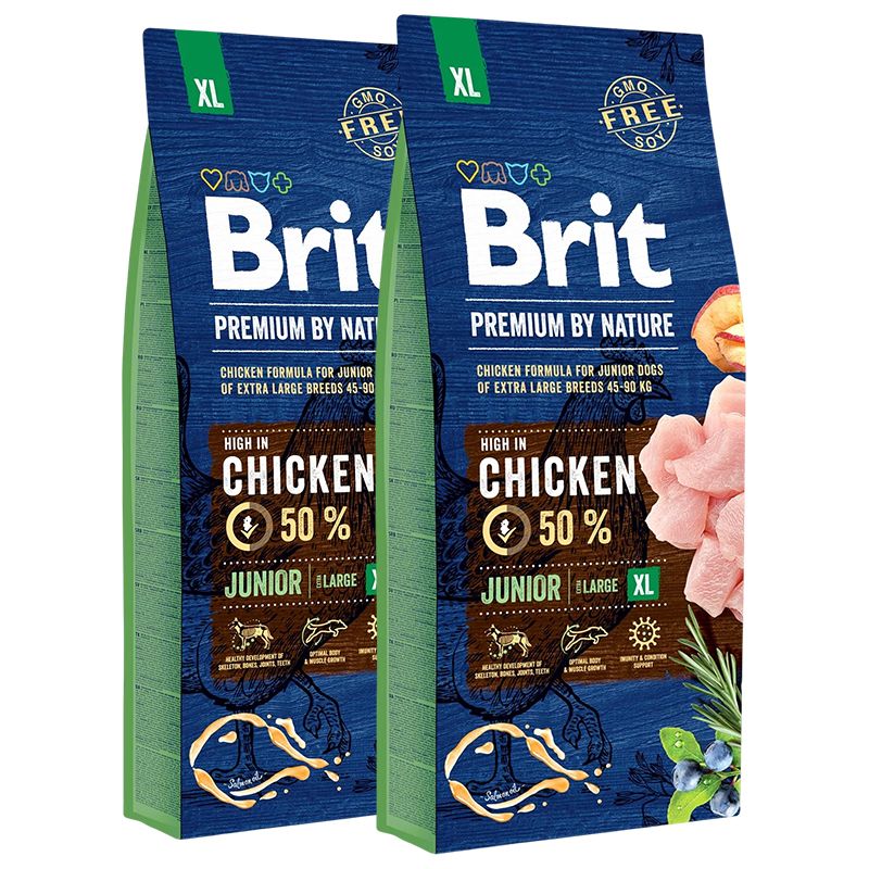 Brit Premium by Nature Junior Extra Large 2 x 15 kg