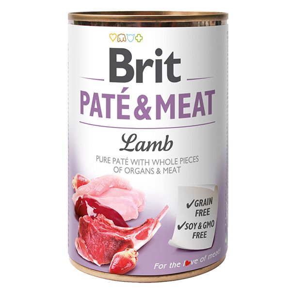 Konzerva Brit Paté & Meat Jagnjetina, 400 g