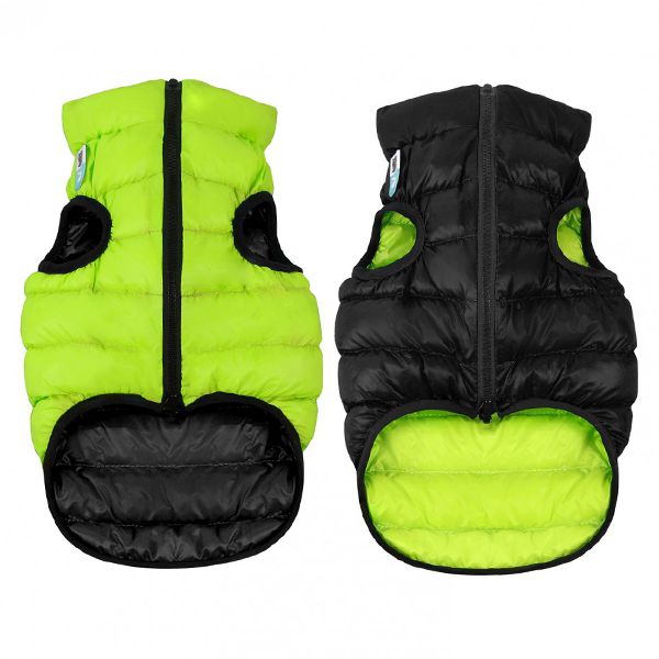 Prsluk za psa AiryVest Colar crno-zelena, S 40