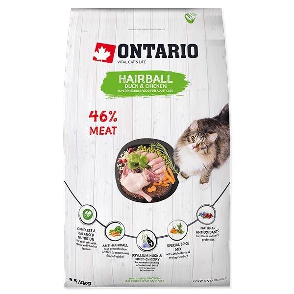 Ontario Cat Hairball 6,5 kg