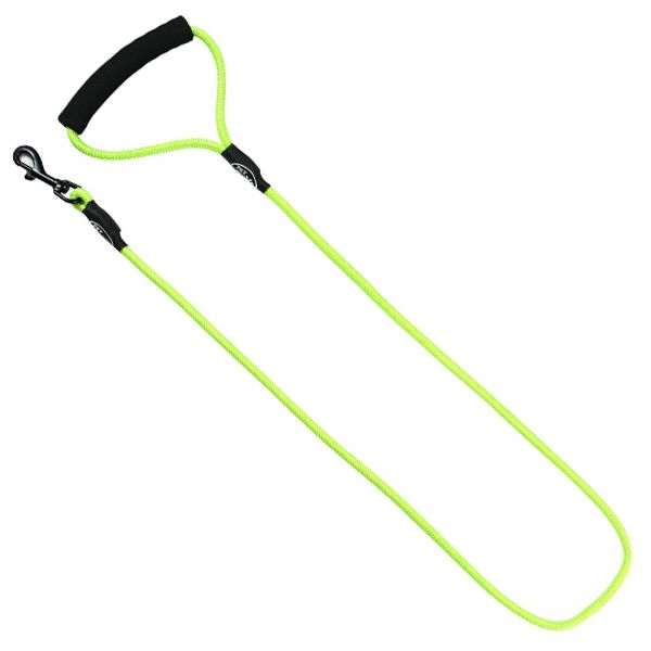 Okrugla najlonska uzica za pse zelena, S - 120 cm