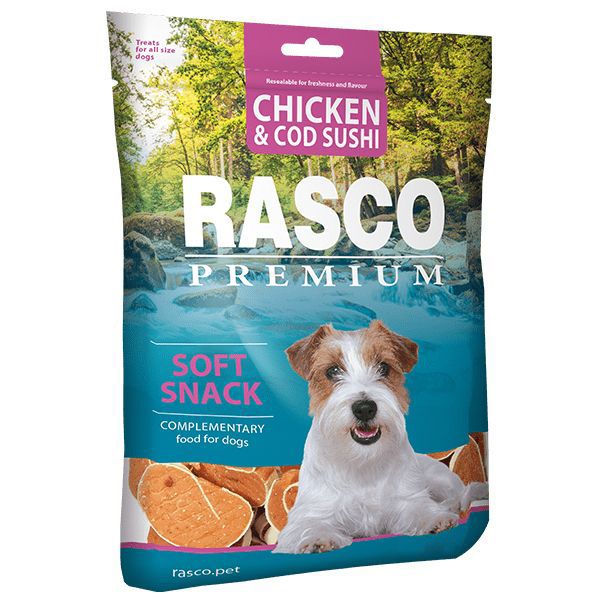 RASCO PREMIUM sushi od bakalára i piletine 80 g
